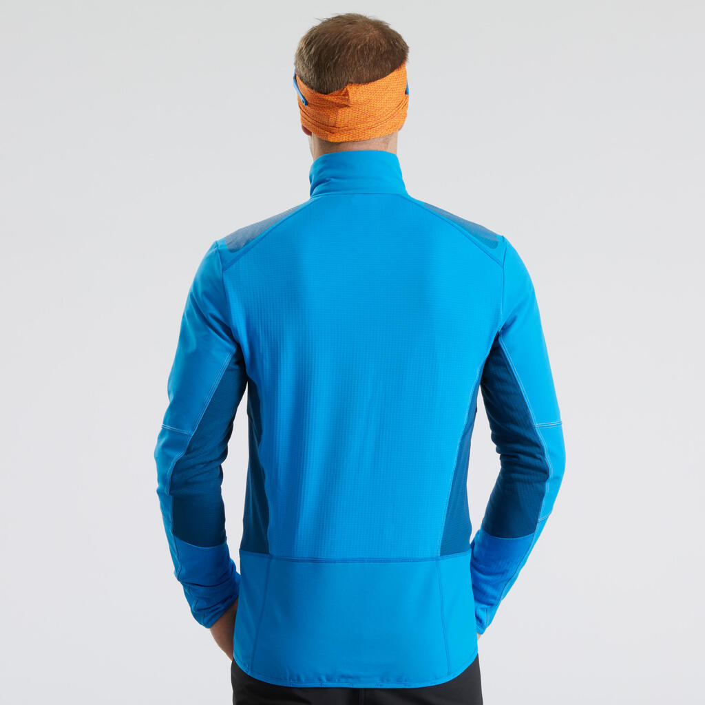 Moška topla pohodniška softshell jakna SH900 WARM