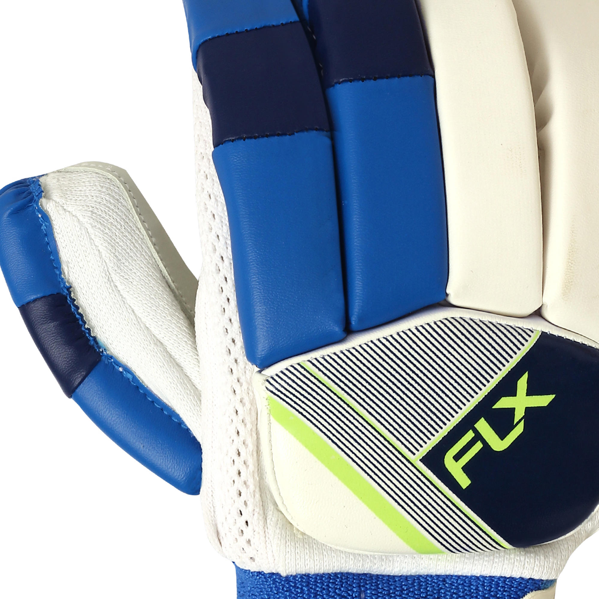 MEN S SAFETY TESTED IMPACT PROTECTION CRICKET BATTING GLOVES GL100 RH FLOU