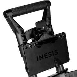 2-WHEEL COMPACT GOLF TROLLEY - INESIS BLACK