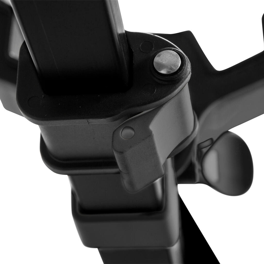 Carrito de golf plegable 2 ruedas - Inesis 100 negro