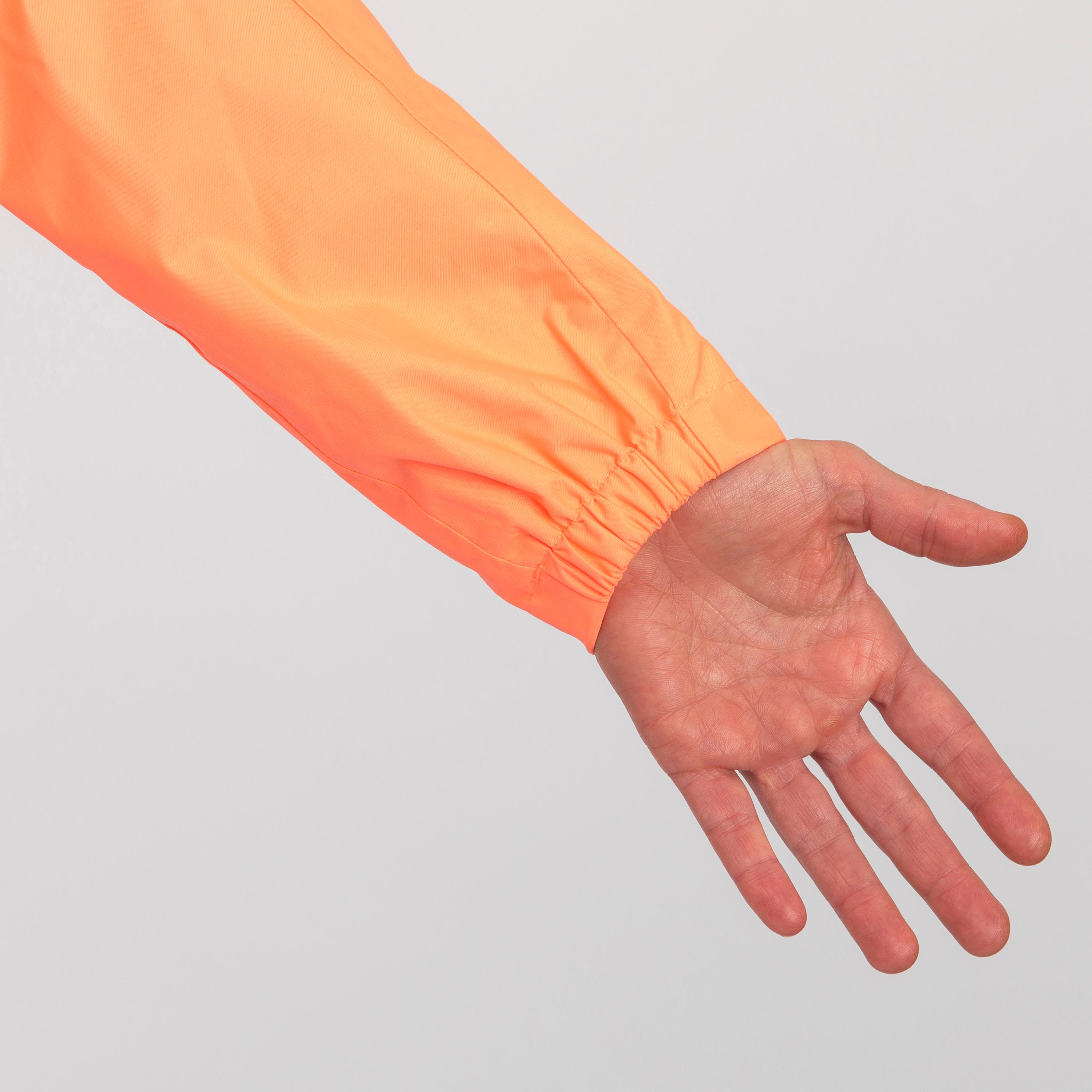 Women’s waterproof and windproof sailing jacket, 100 neon coral 9/9