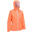 Women's waterproof sailing jacket 100 - Neon coral