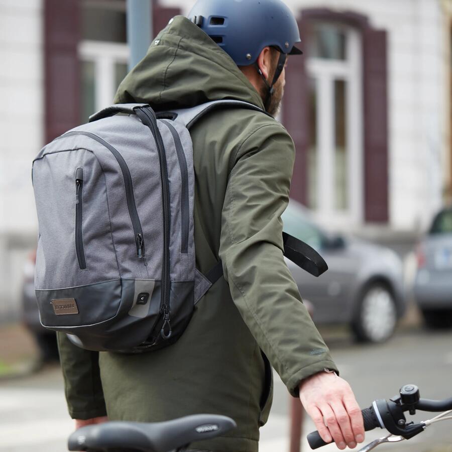 SAC A DOS SPORT POUR PORTE BAGAGES VELO ELOPS Decathlon