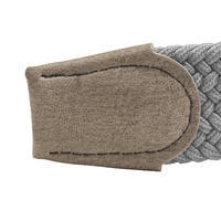 Cinturón de golf extensible adulto gris talla 2