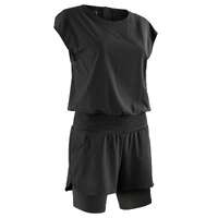 JUMPSUIT LÖPNING RUN DRY+ DAM SVART JUMPSUIT RUN DRY+ DAM KALENJI - Kalenji