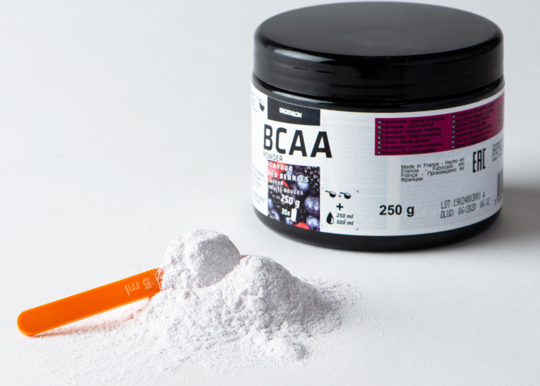bcaa em pó
