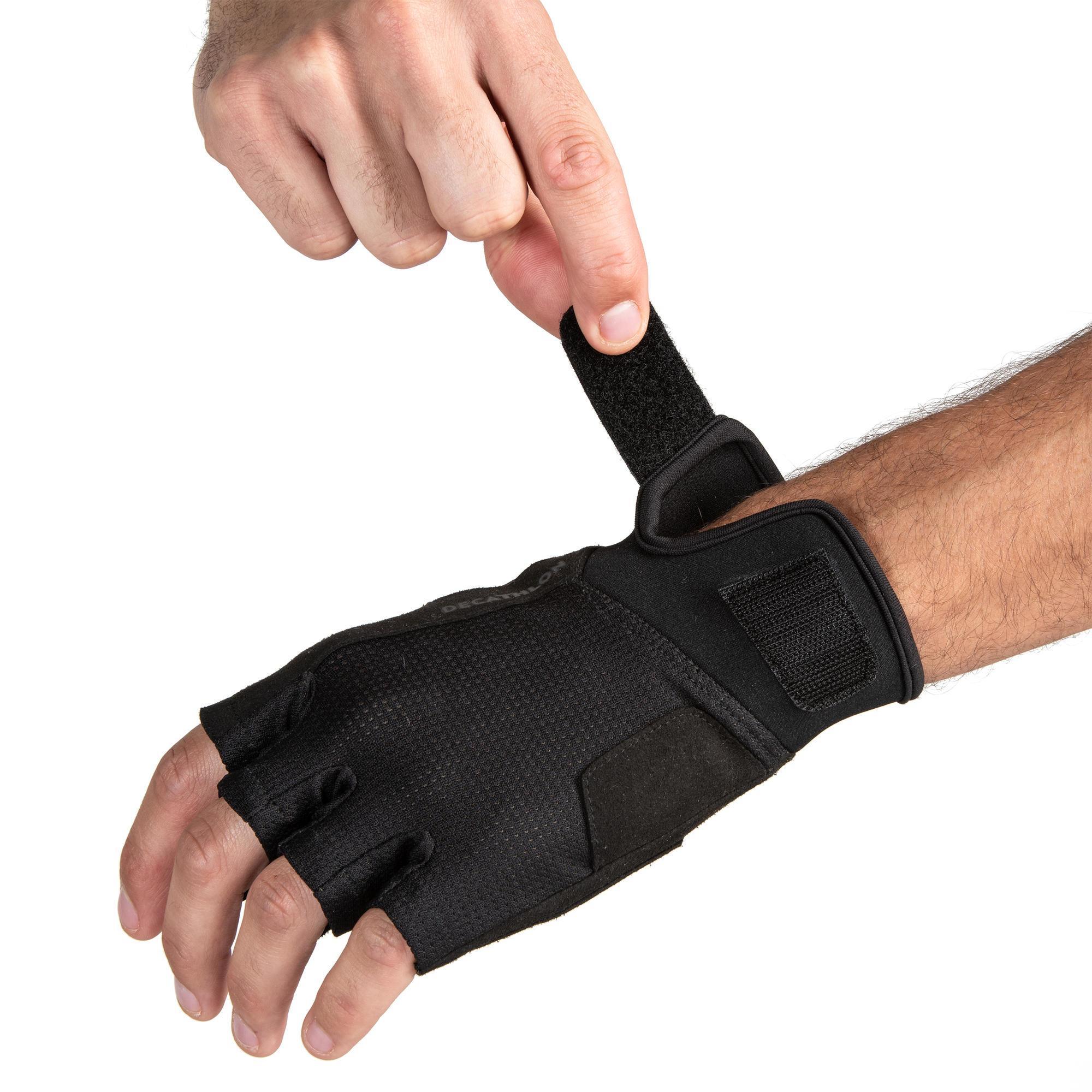 guantes fitness hombre decathlon