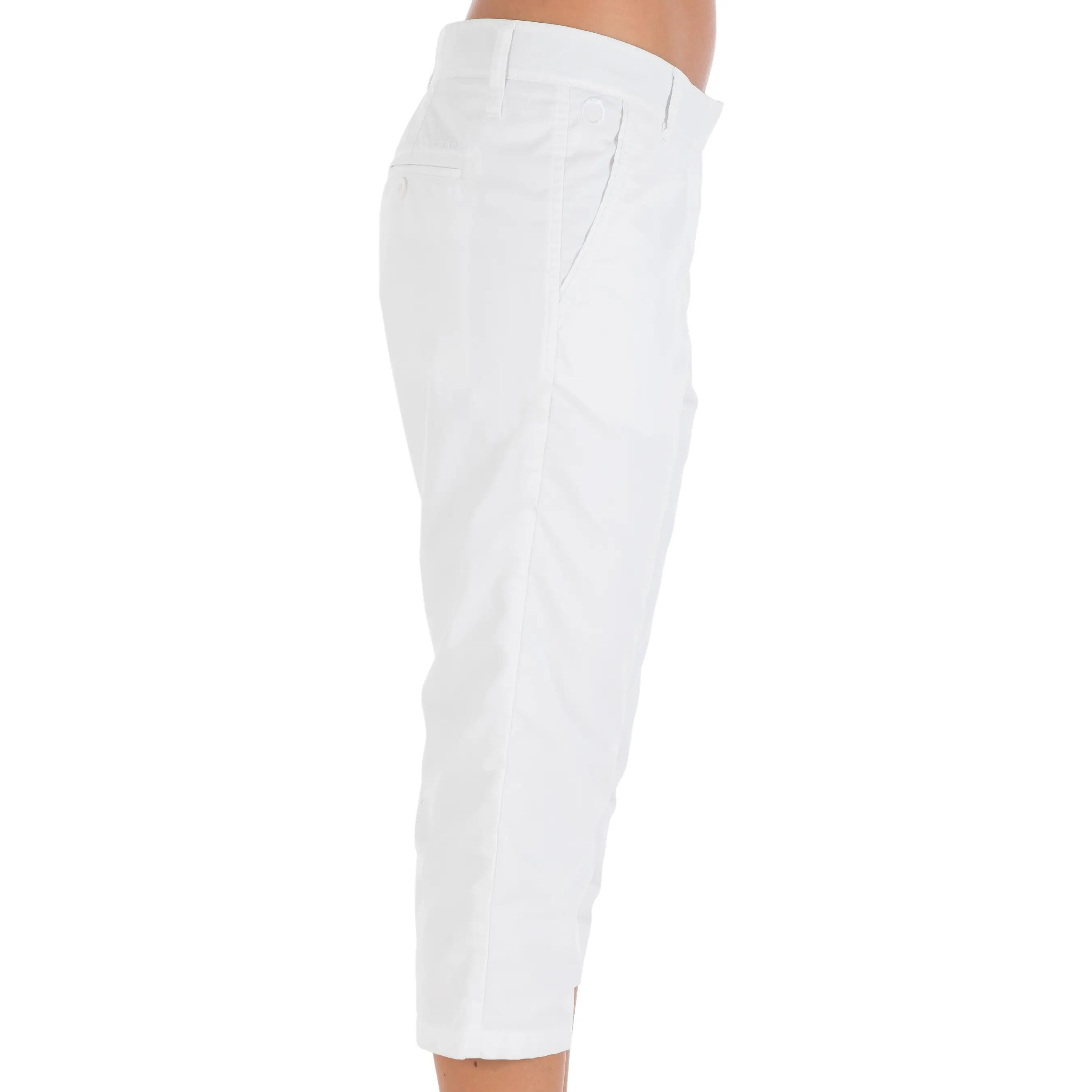 100 Women's Sailing Cropped Trousers - White 3/10