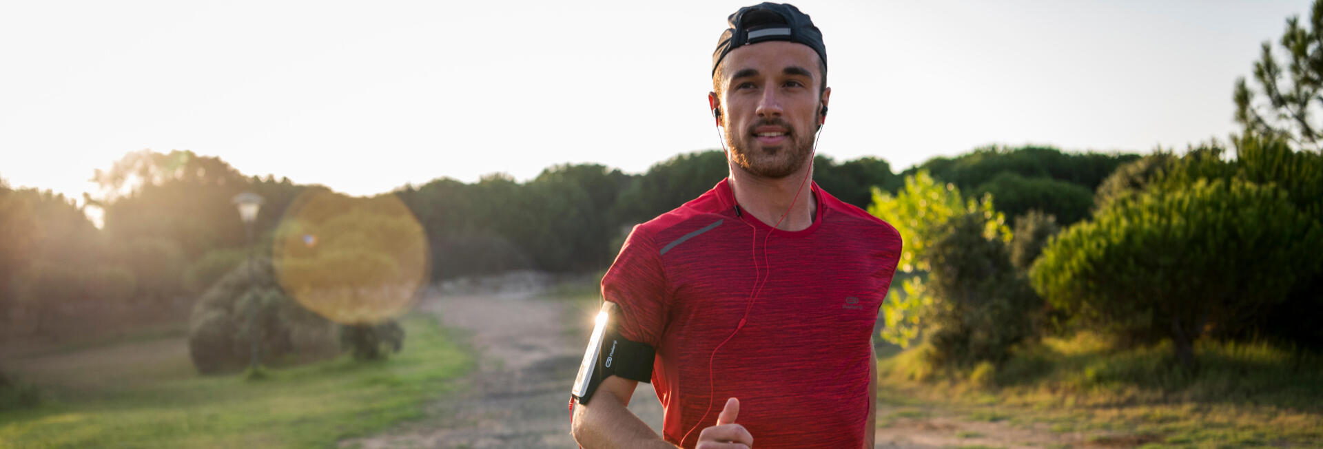 man running outside