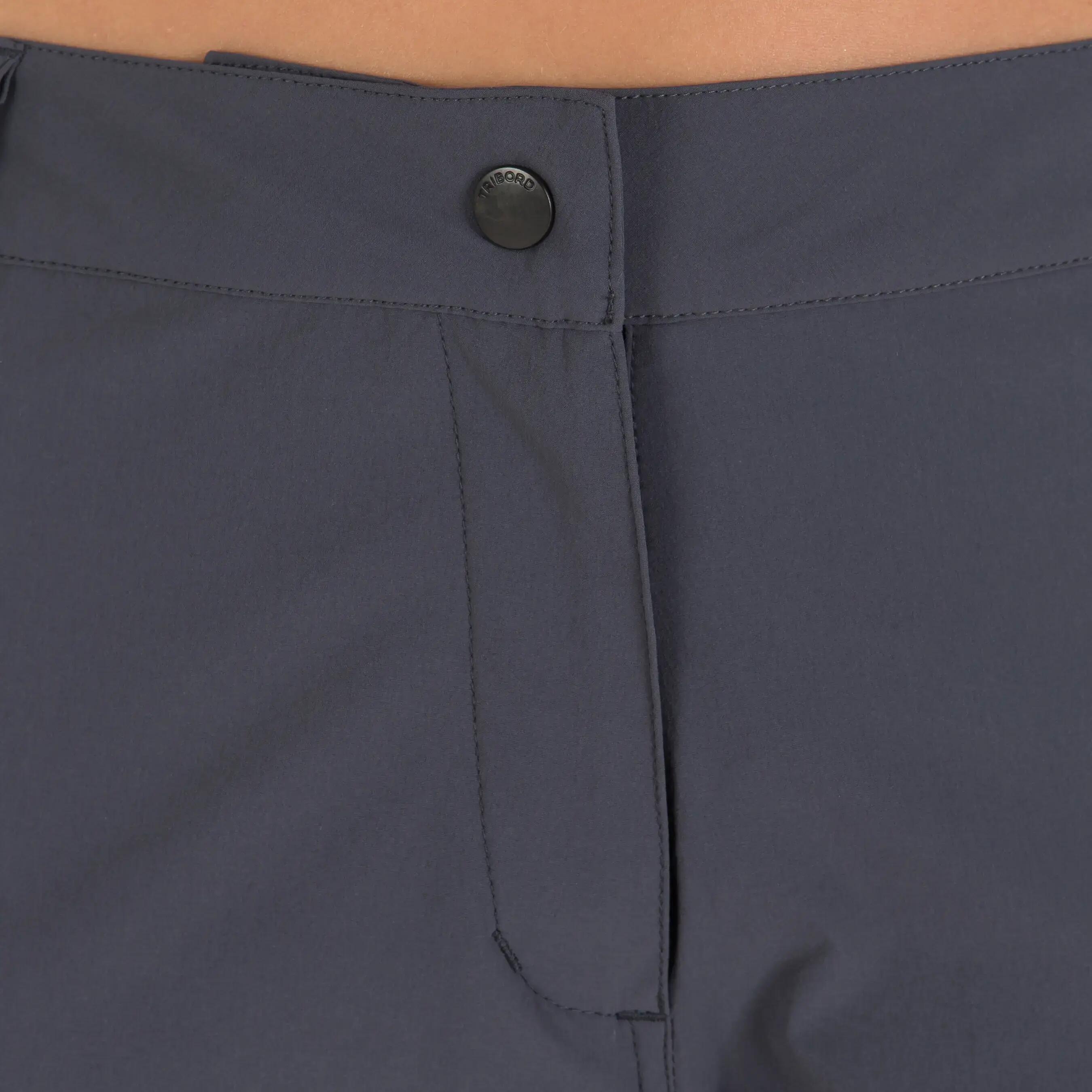 500 Women's Sailing Trousers - Grey 15/19