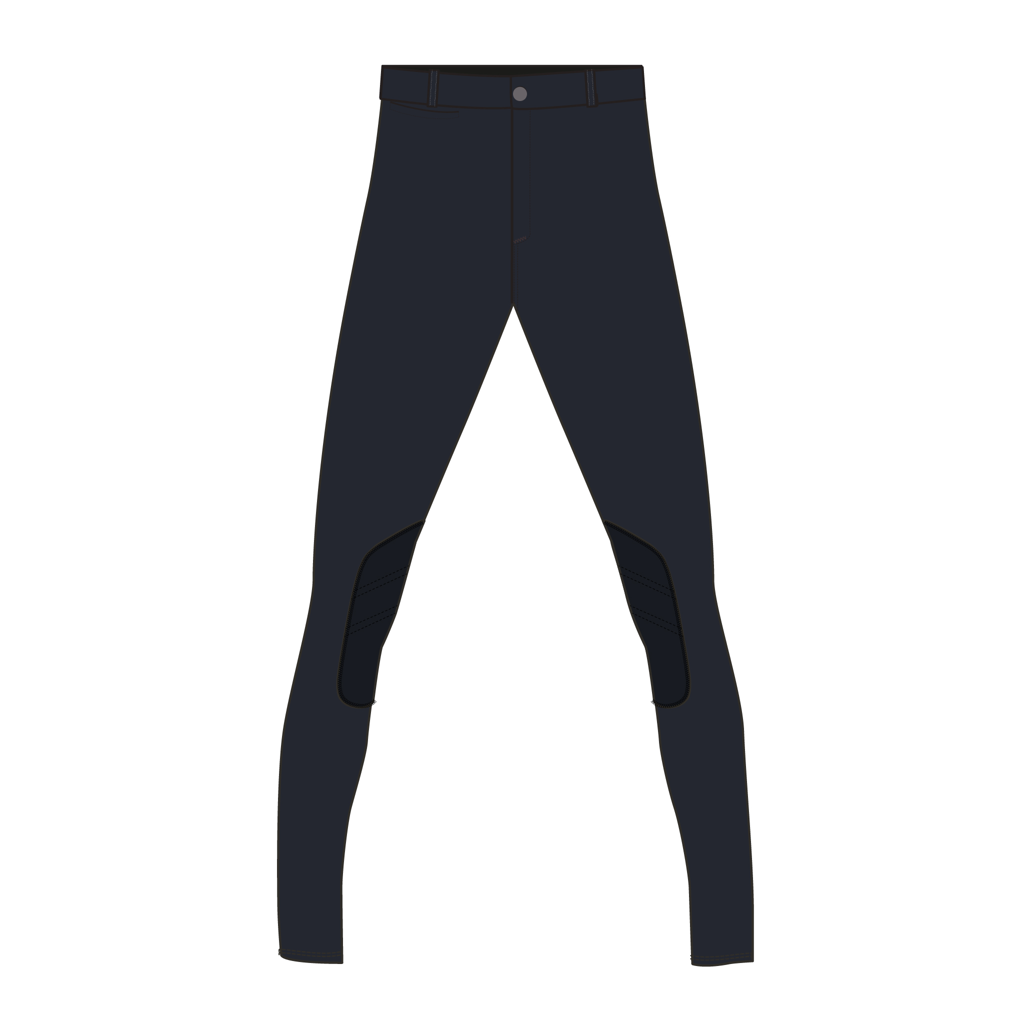 Pantalon équitation basanes Enfant - 140 marine