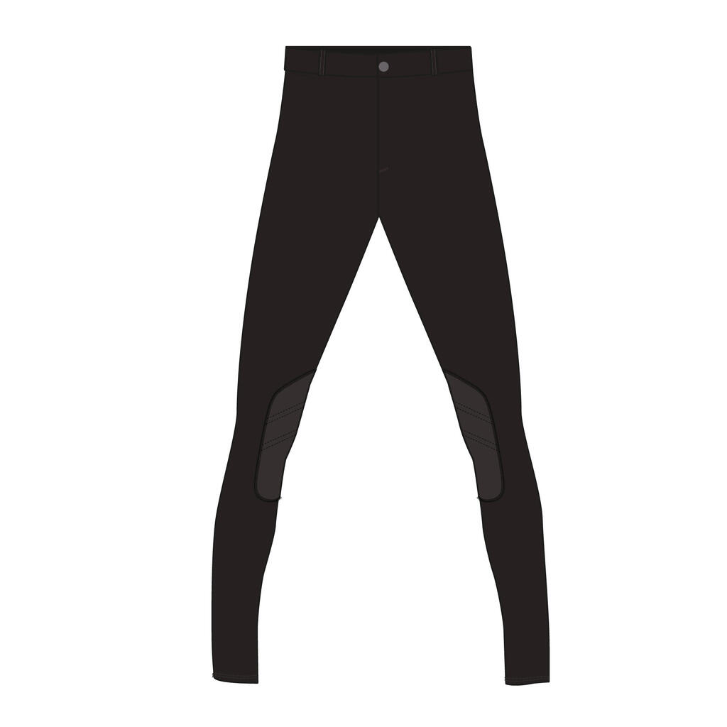 Pantalon équitation enfant 140 marron