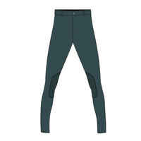 Kids' Horse Riding Jodhpurs 140 - Petrol Blue