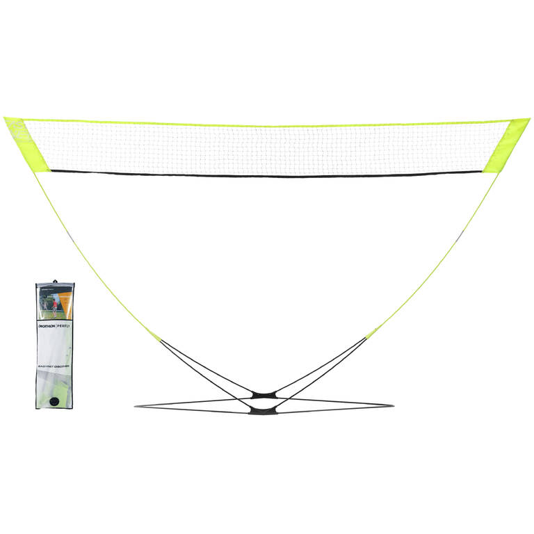 Outdoor Badminton Easy Net Discover Yellow