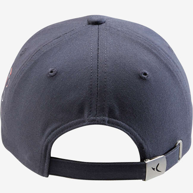 DOMYOS Girls' Gym Cap W100 Grey Print Decathlon