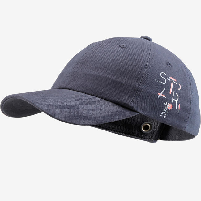 Girls' Gym Cap W100 Grey Print