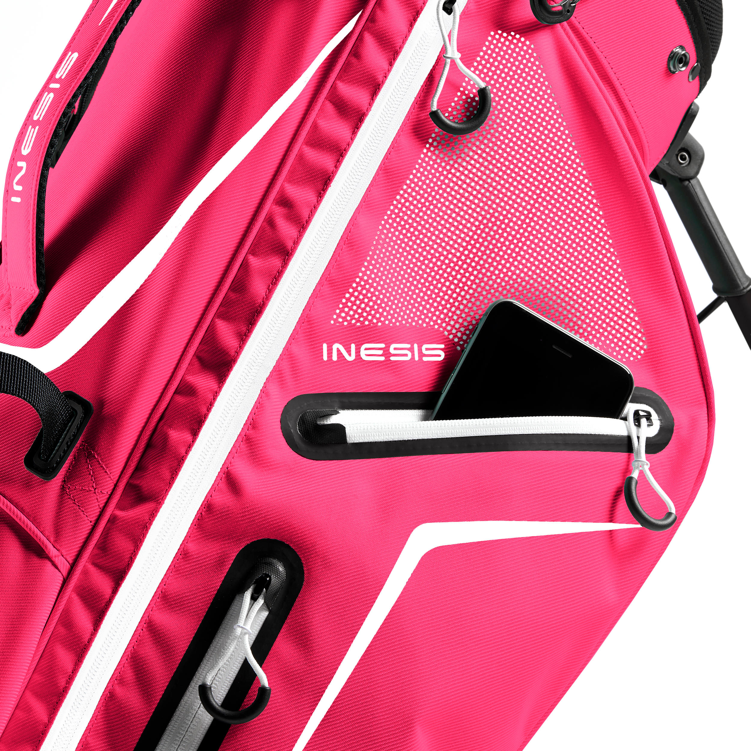 GOLF STAND BAG - INESIS LIGHT Pink 4/9