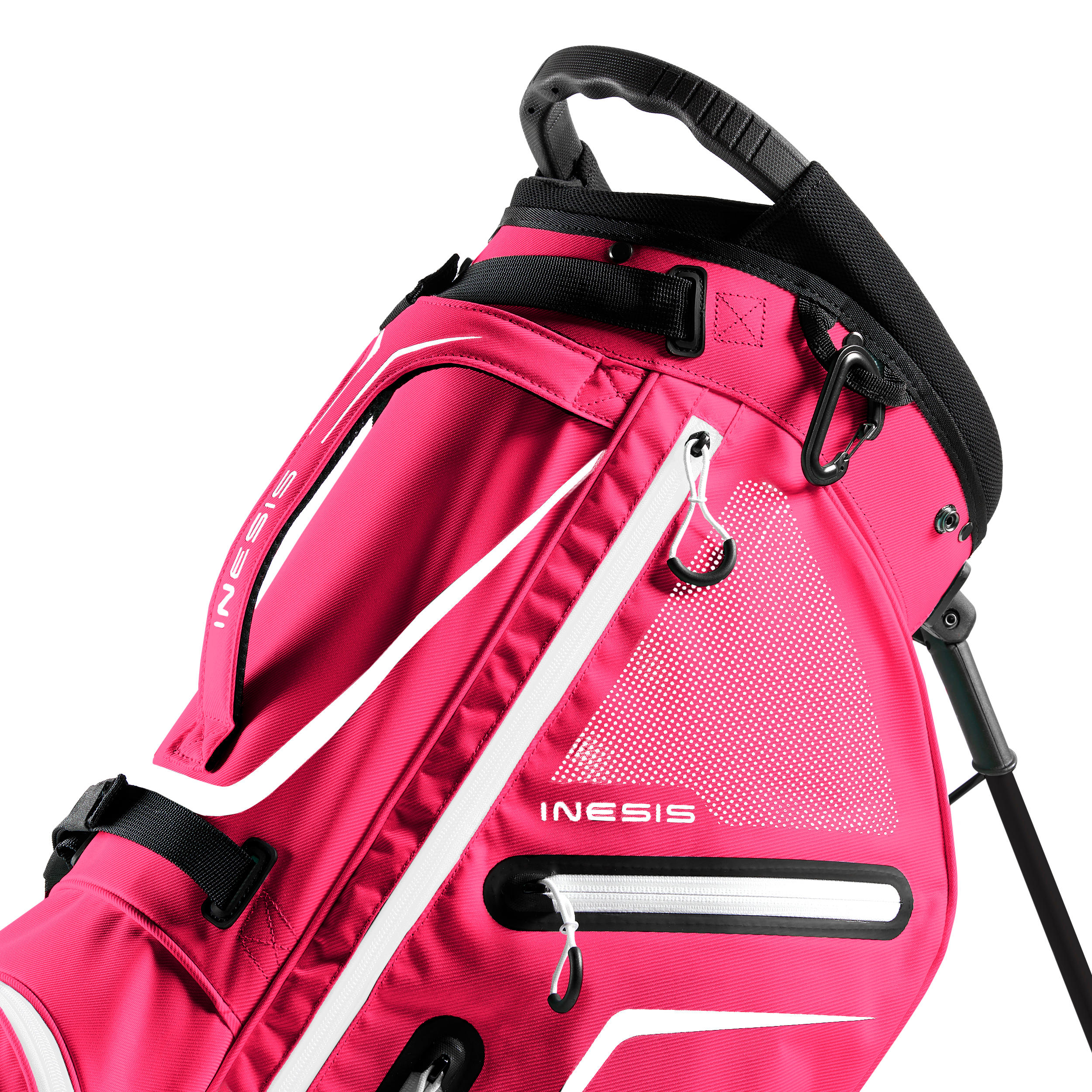 GOLF STAND BAG - INESIS LIGHT Pink 3/9