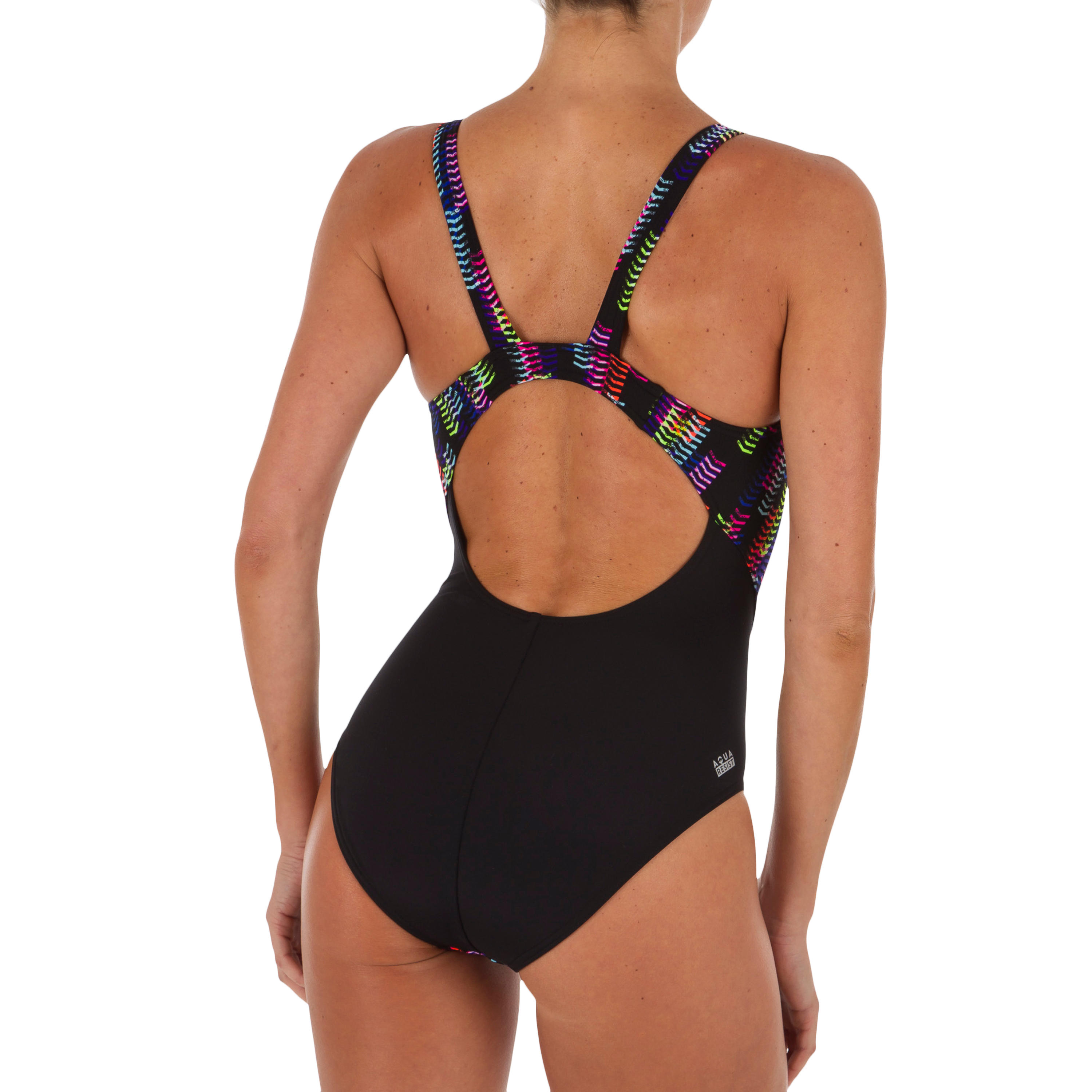 Kamiye Women's Chlorine-Resistant One-Piece Swimsuit 2/5