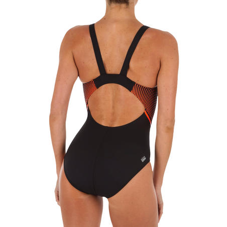 Women's one-piece chlorine-resistant swimsuit Kamiye Lazo