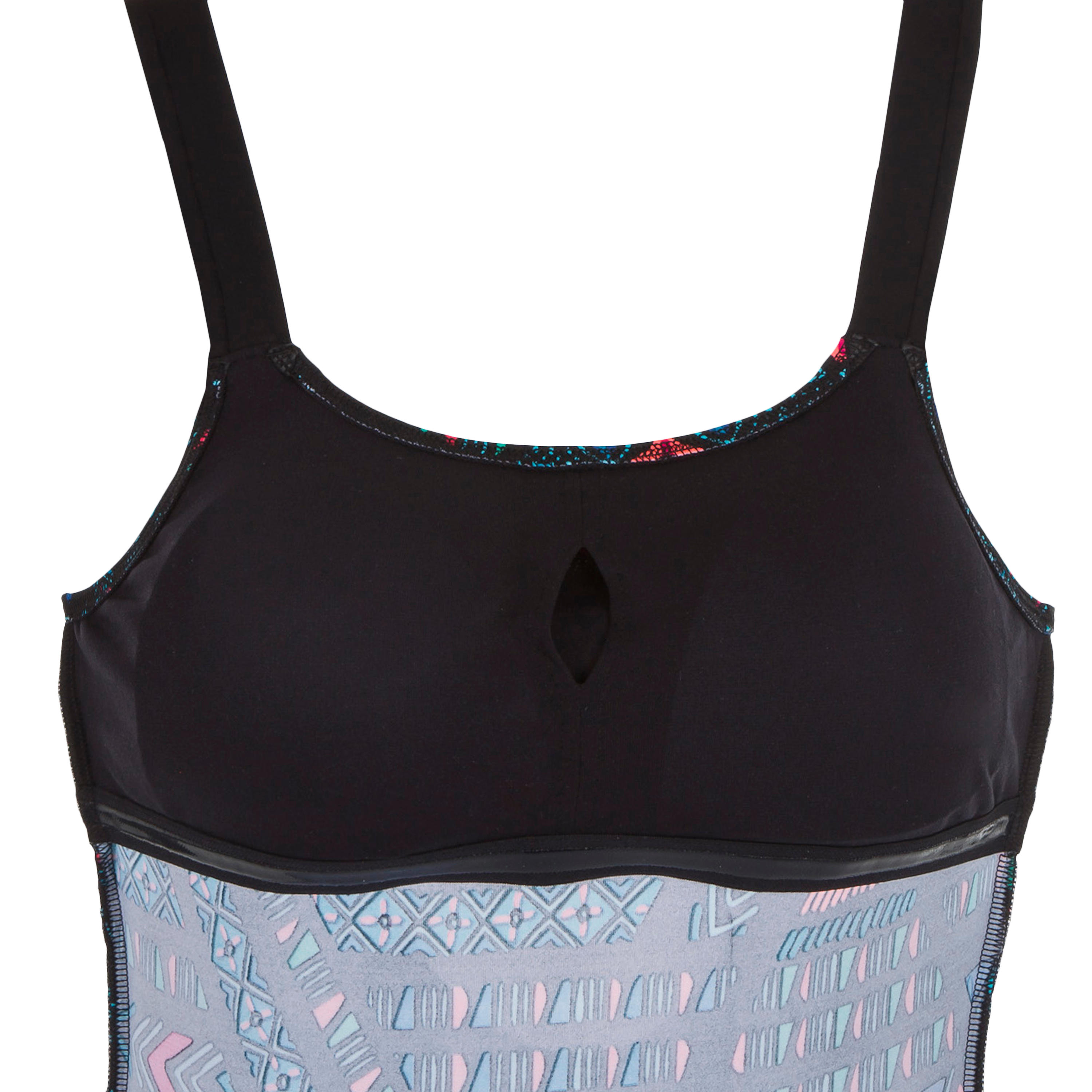 Women's 1-piece Swimsuit Taïs Afi black 6/8