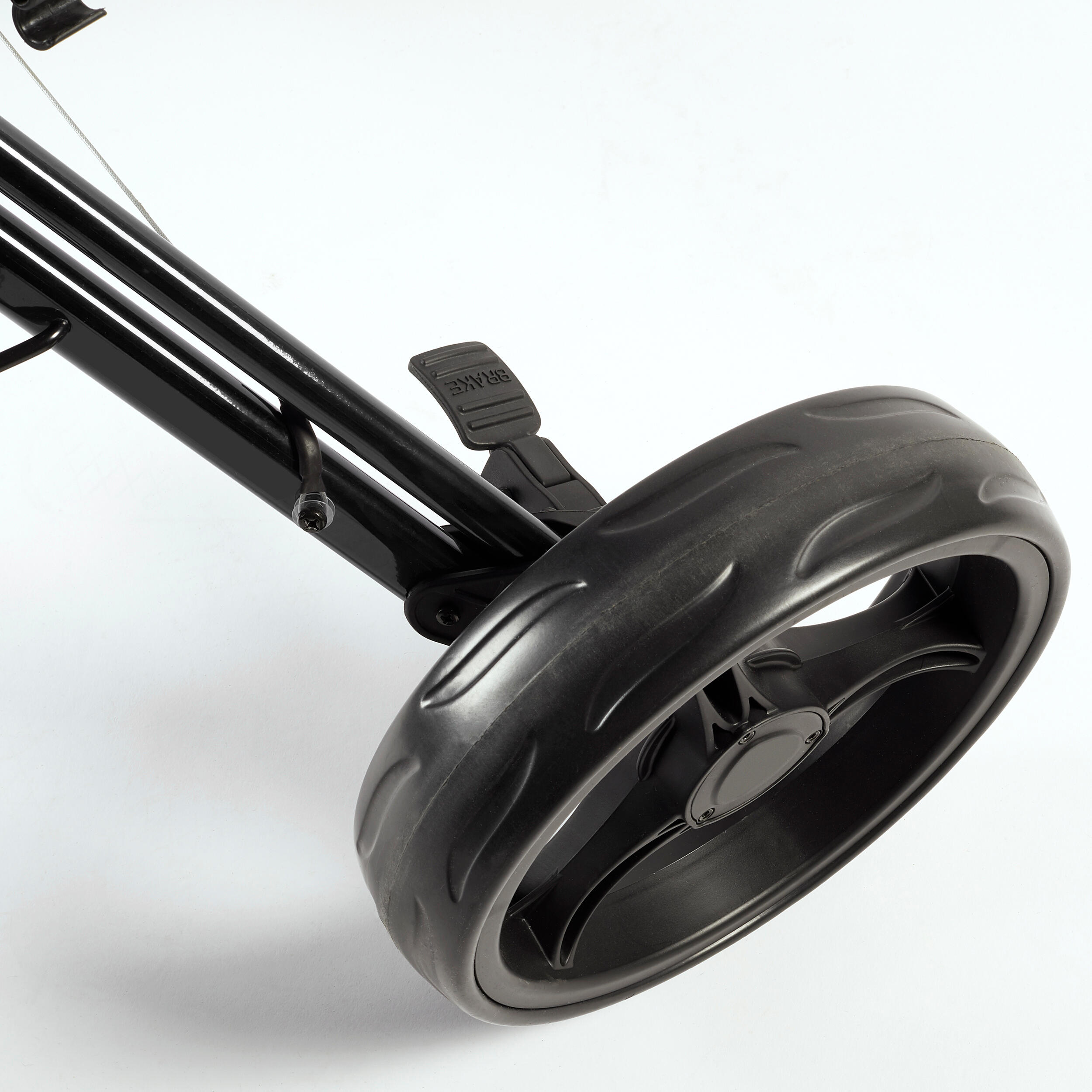 3-Wheel Compact Golf Trolley - Inesis 900 Black - INESIS