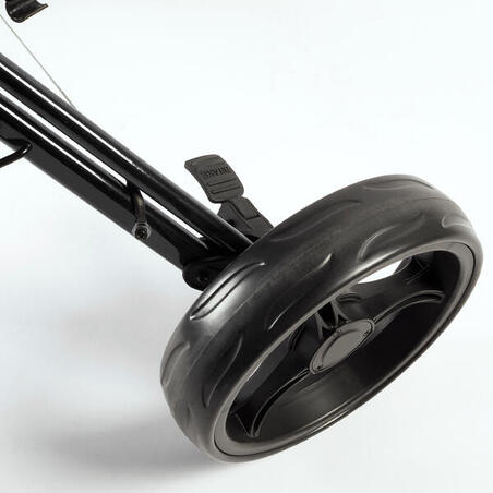 Chariot golf 3 roues compact - INESIS 900 noir