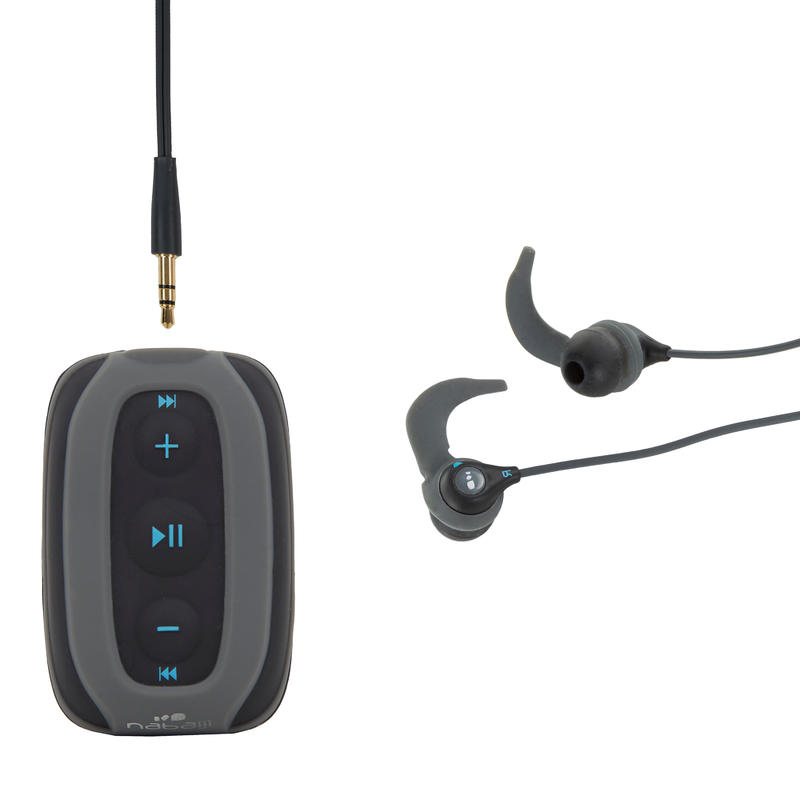 Lecteur MP3 étanche natation et écouteurs SwimMusic 100 V3 Noir Bleu -  Maroc, achat en ligne