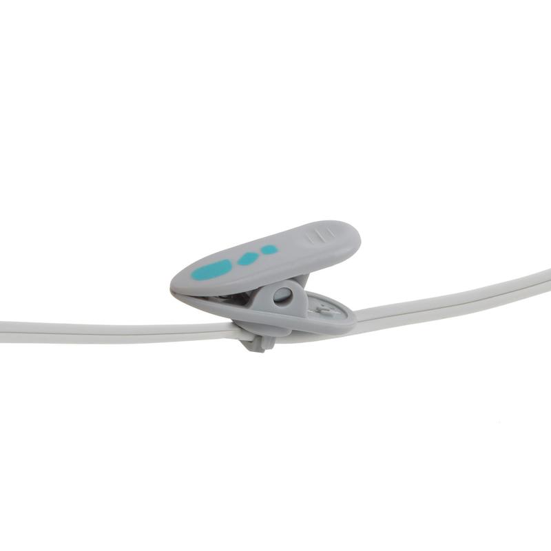 Lecteur Mp3 Etanche Natation Et Ecouteurs Swimmusic 100 V3 Blanc Bleu Nabaiji