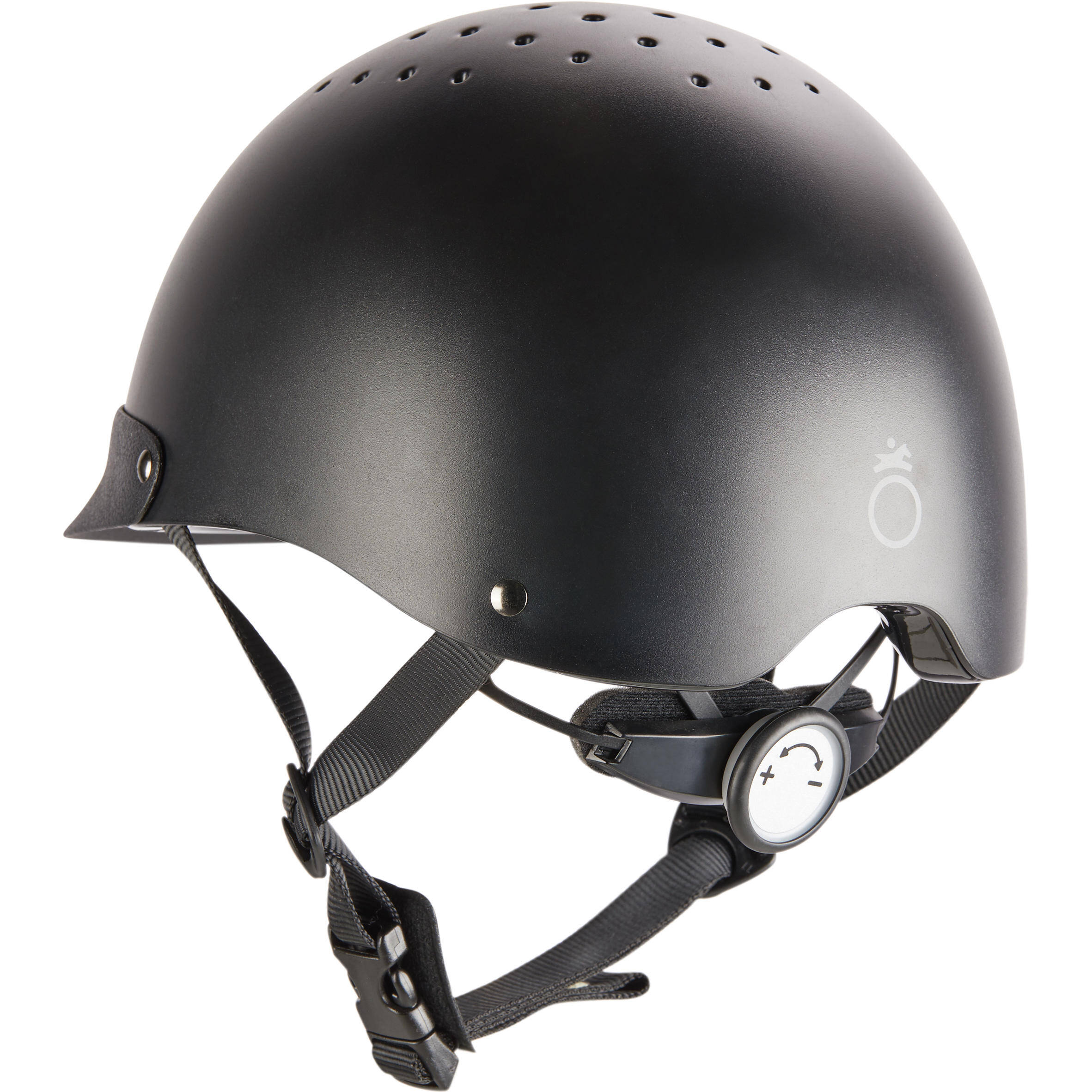 Horse Riding Helmet 100 - Black -  5