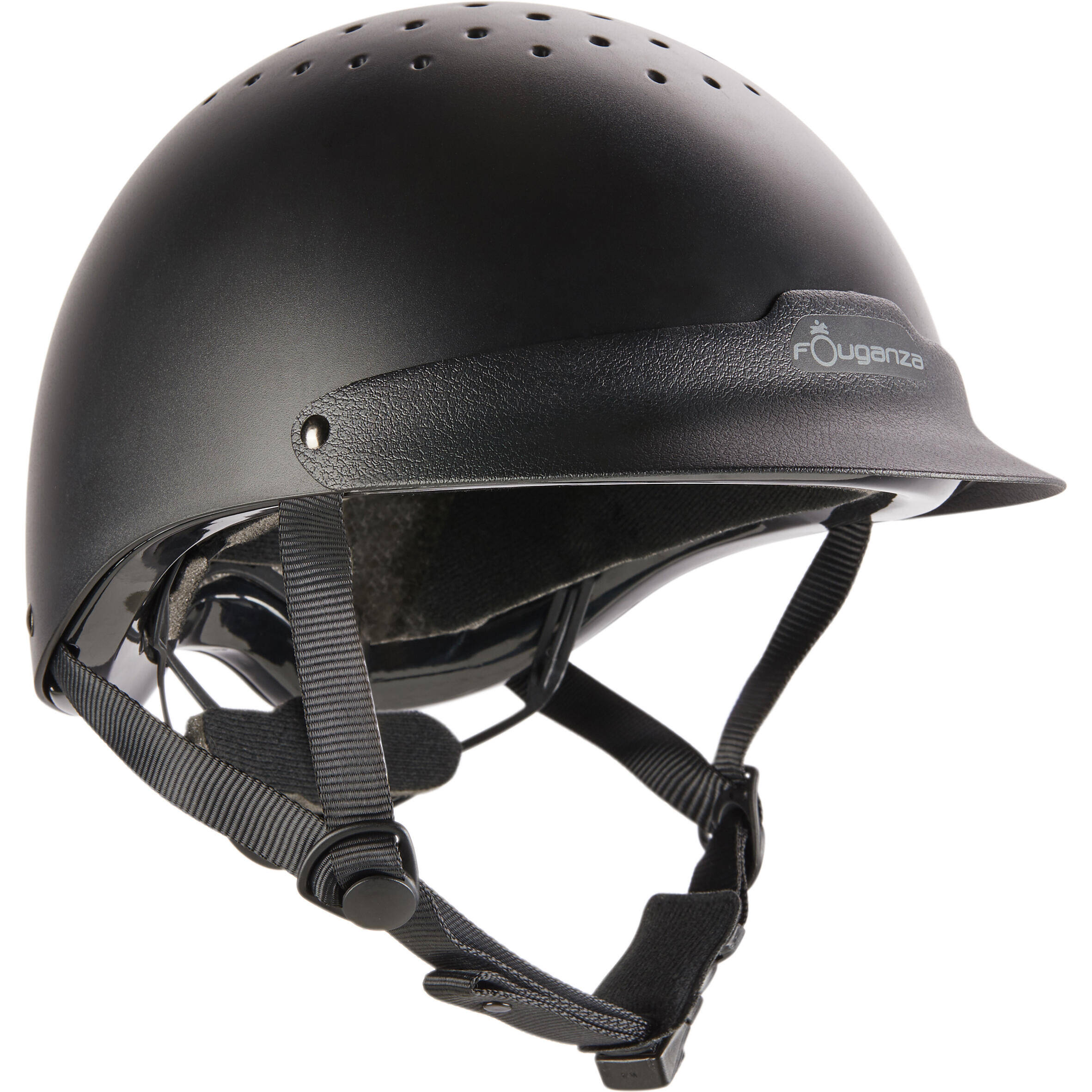 Horse Riding Helmet 100 - Black -  4