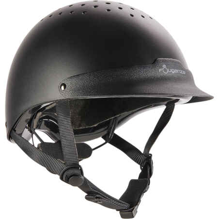 100 Horse Riding Helmet - Black