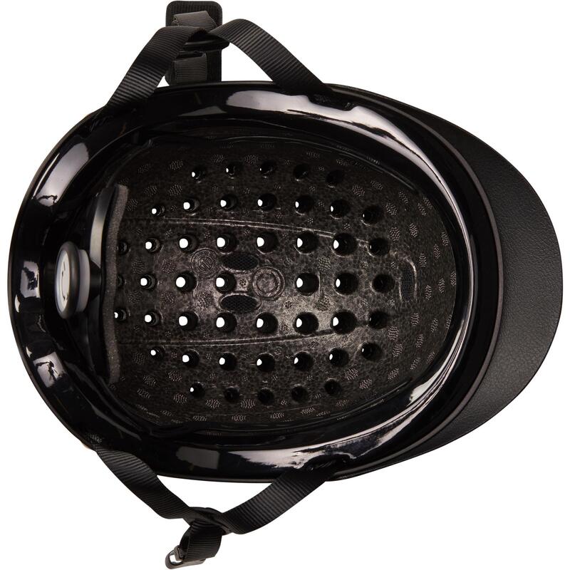 Casque équitation 100 noir