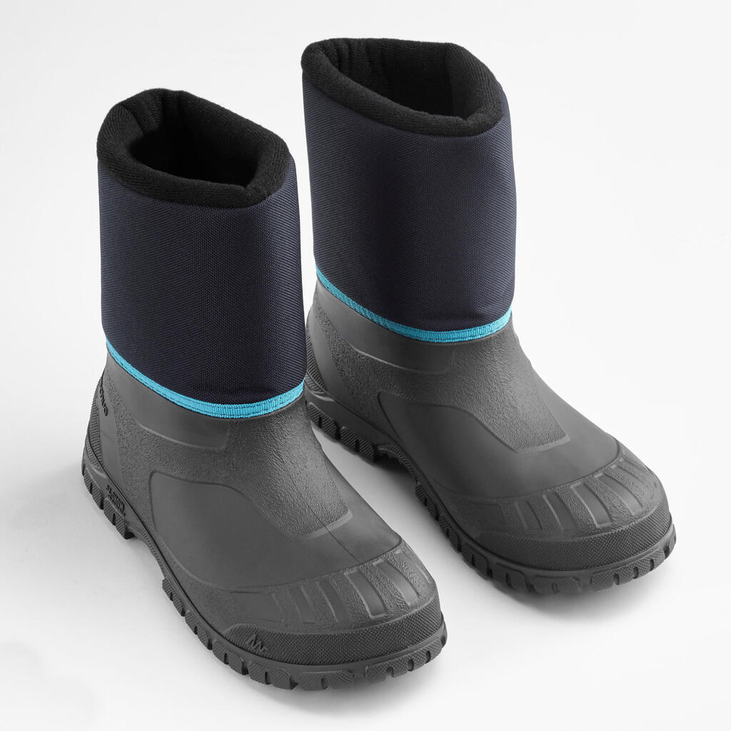 BOTAS NIEVE CÁLIDAS IMPERMEABLES DE SENDERISMO NIÑOS SH100