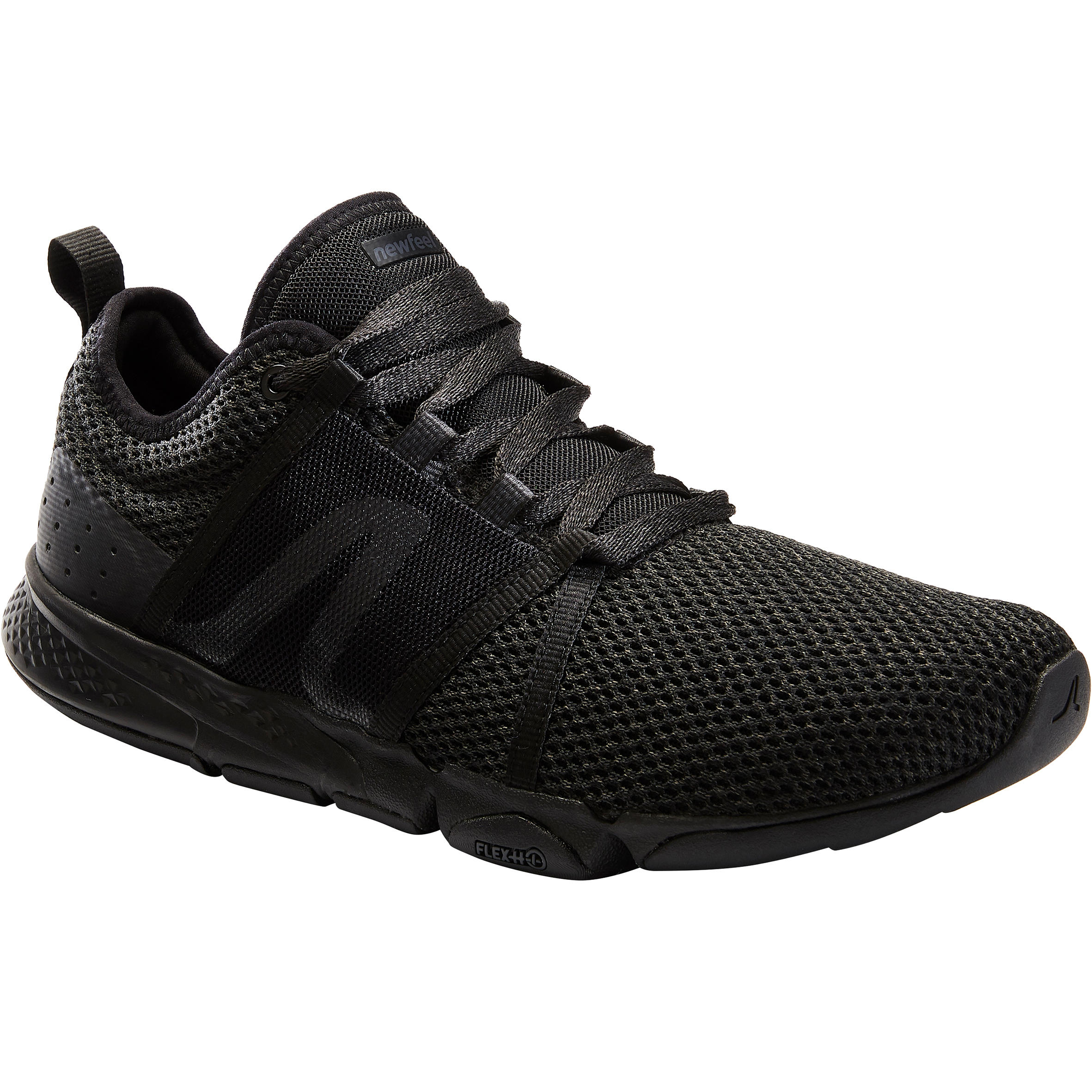 Decathlon on sale shoes black