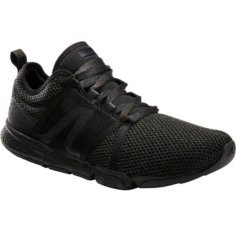 Men's Fitness Walking Shoes PW 540 Flex-H+ - black - Decathlon