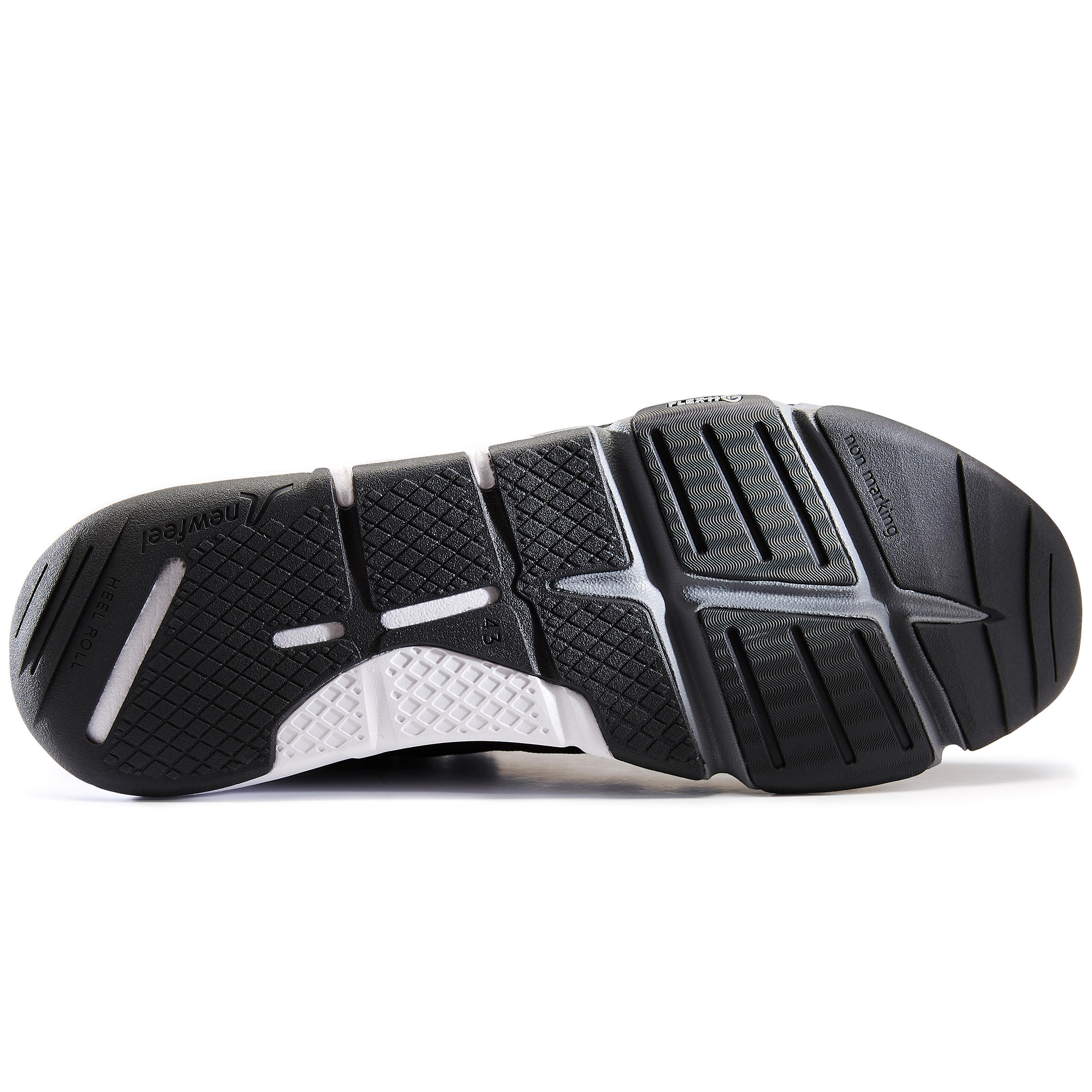 Men's Fitness Walking Shoes PW 540 Flex-H+ - black/orange 10/12