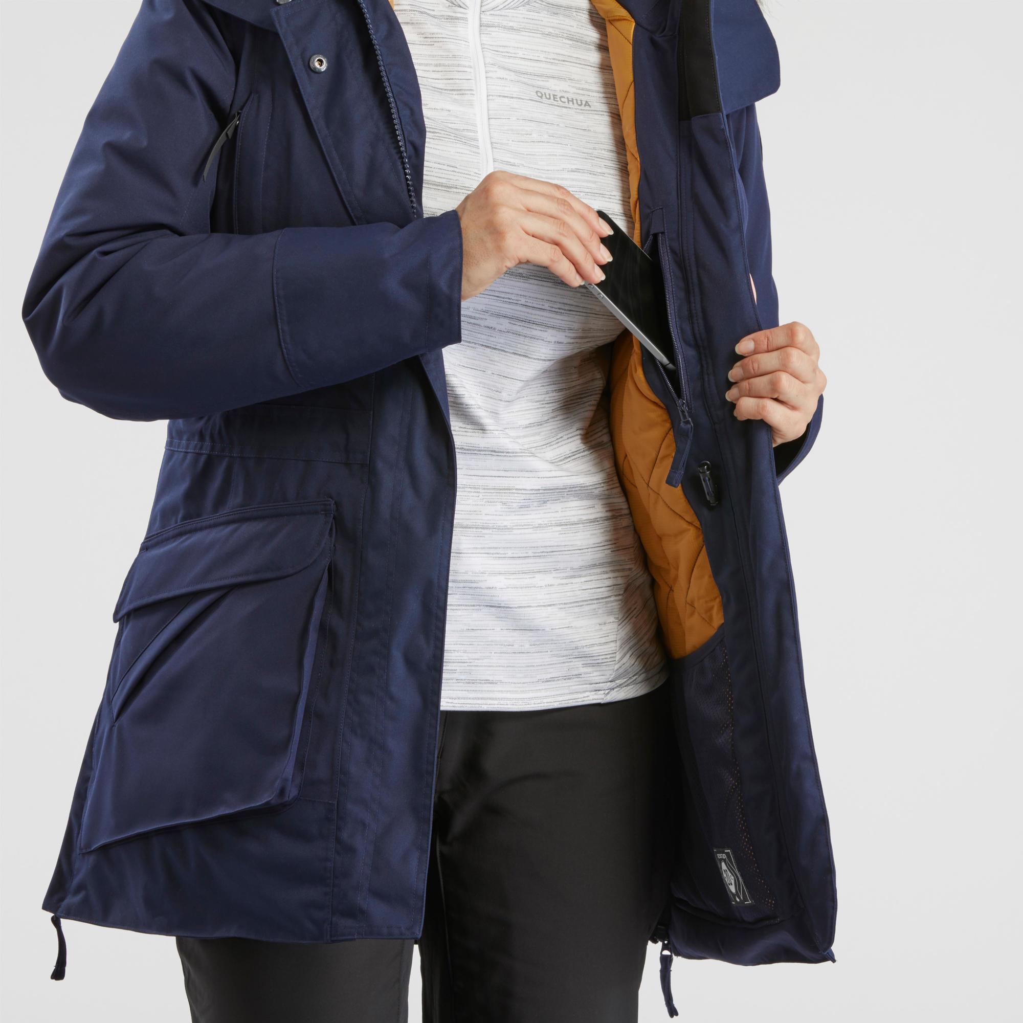 Parka hiver impermeable de randonnee SH500 U WARM 20 C femme QUECHUA Decathlon