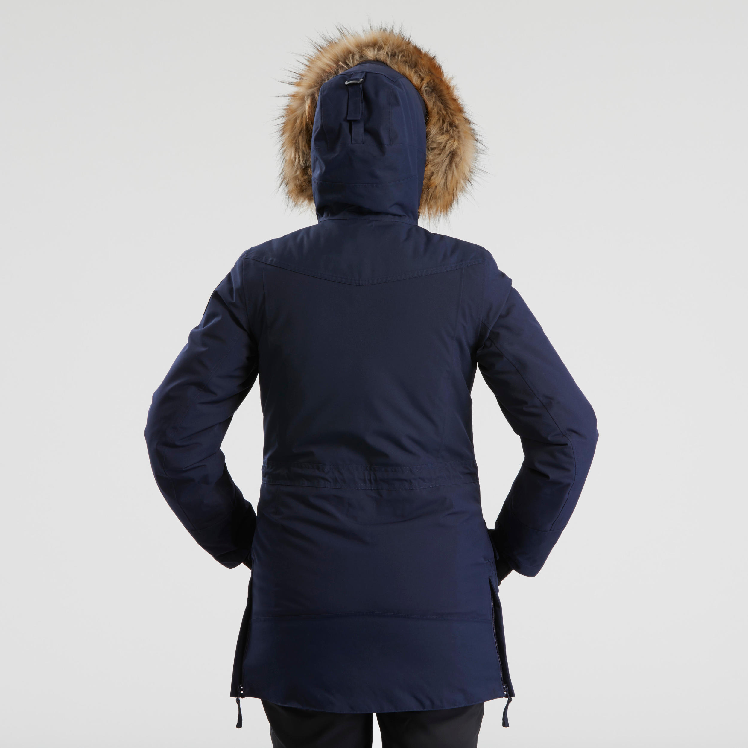 Chaqueta parka cálida impermeable senderismo - SH500 U-WARM - mujer -  Decathlon