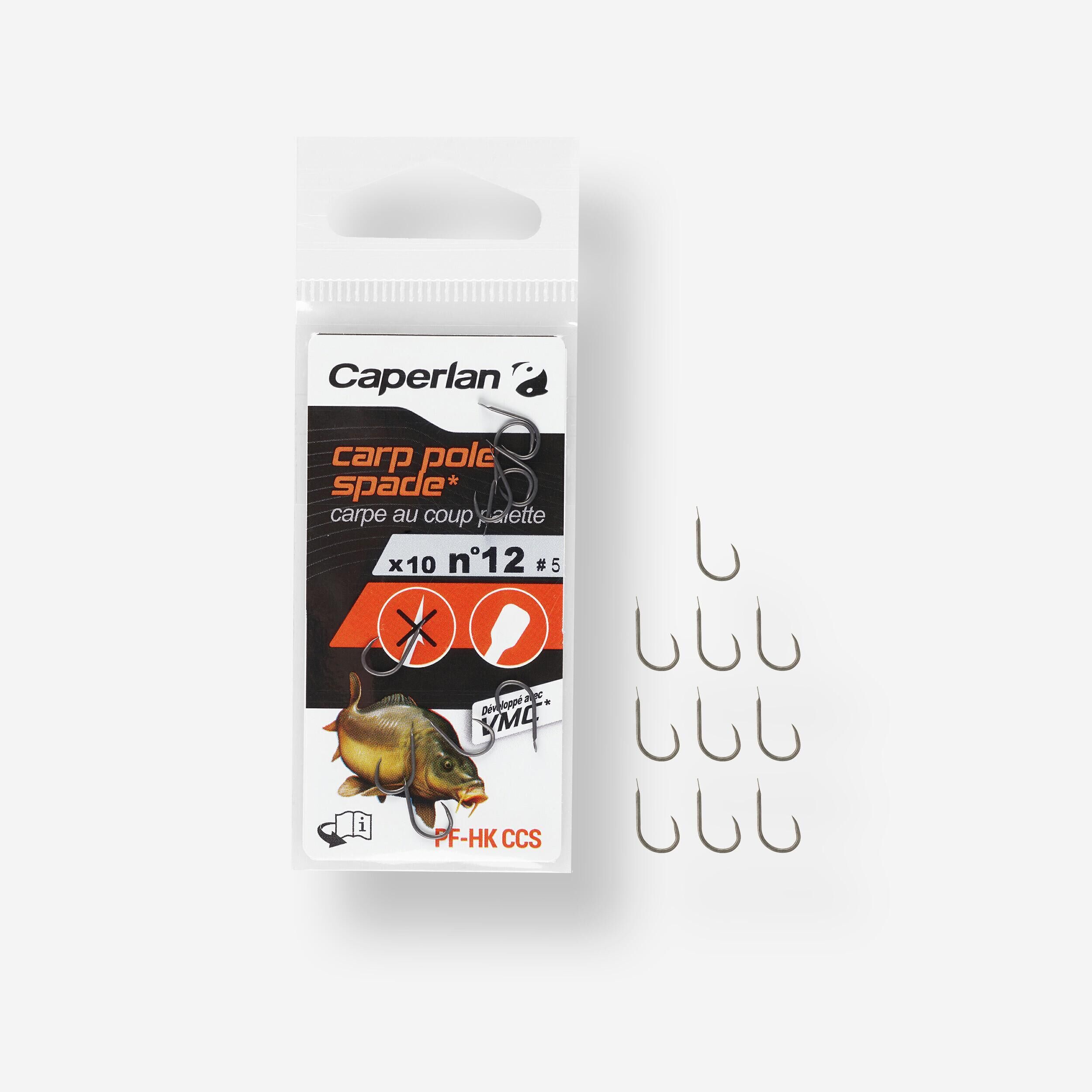 CAPERLAN Unrigged Spade End Hooks Still Fishing for Carp
(PF -HK CCS)