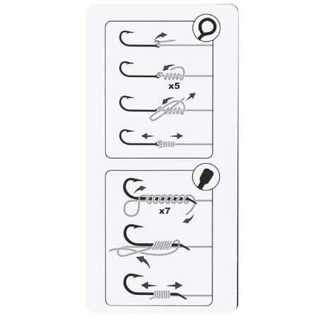 Unrigged Spade End Hooks Still Fishing for Carp
(PF -HK CCS)