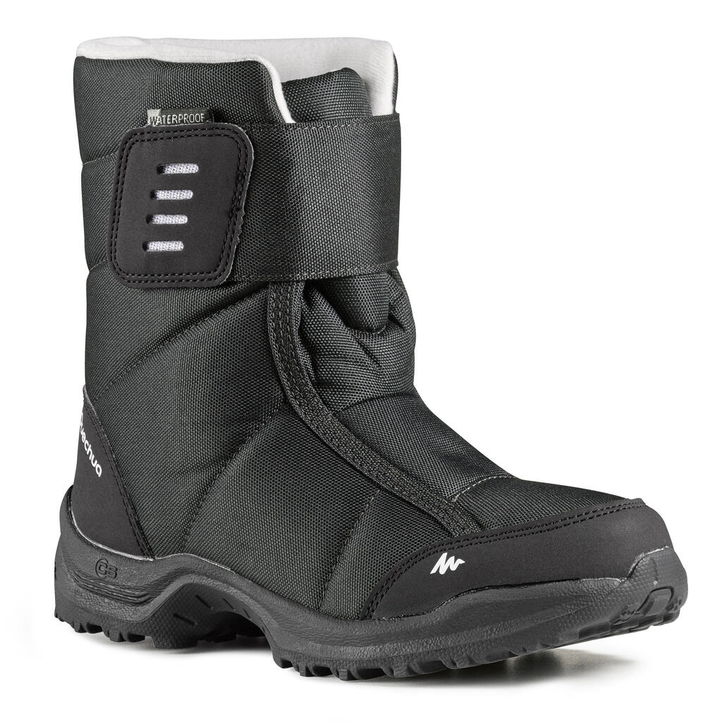 Kids’ Warm Waterproof Snow Hiking Boots SH100 X-Warm Size 7 - 5.5