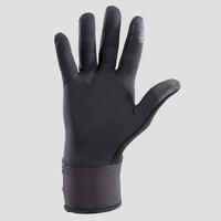 قفازات- أسود EVOLUTIV BY NIGHT مع غطاء إضافي للأصابع