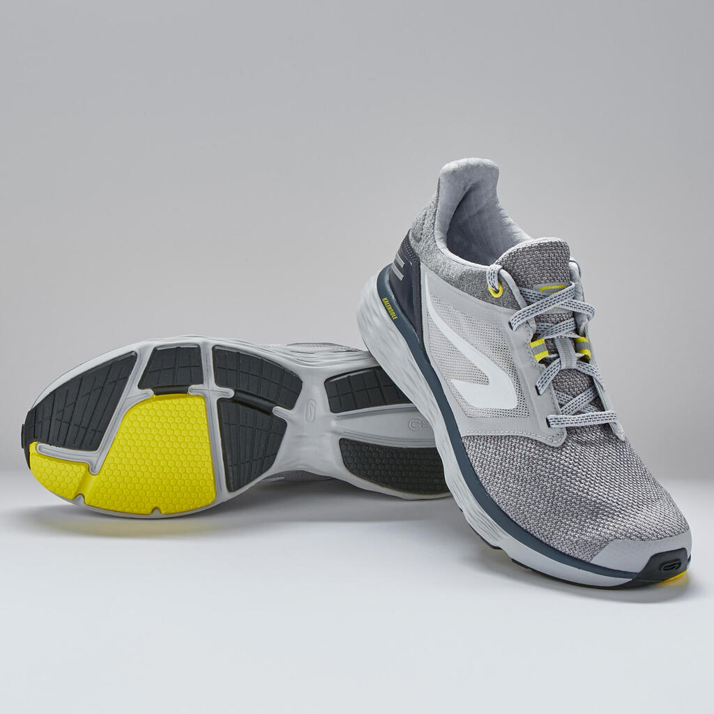 RUN COMFORT WOMEN'S JOGGING SHOES GREY YELLOW