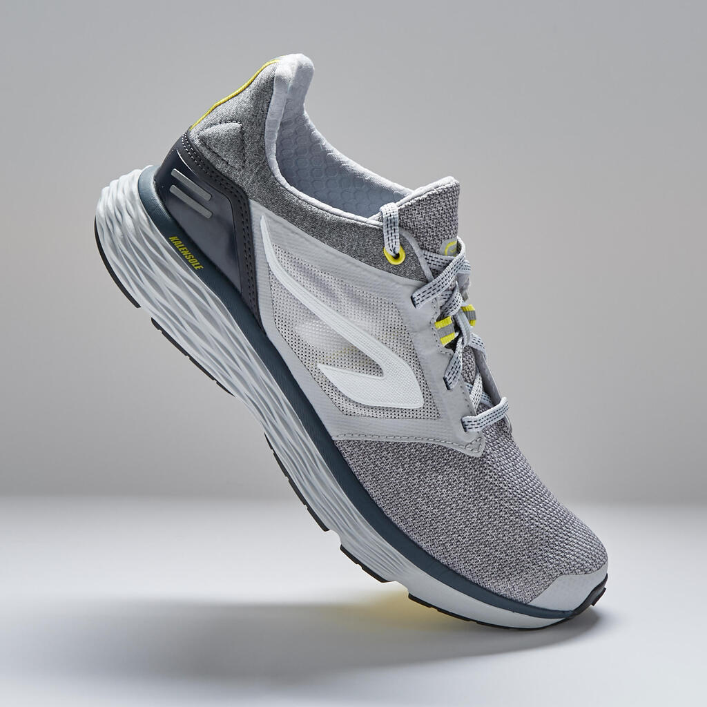 RUN COMFORT WOMEN'S JOGGING SHOES GREY YELLOW