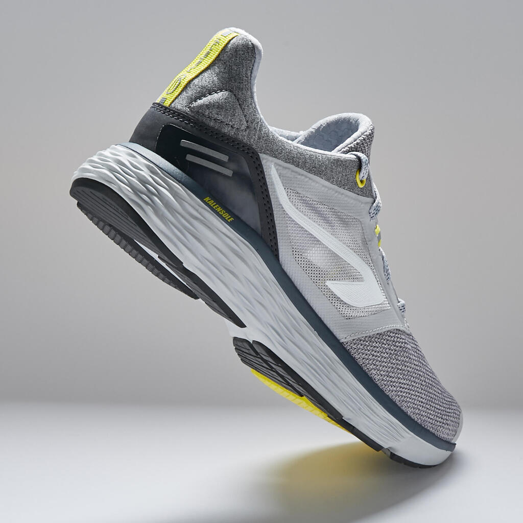 RUN COMFORT WOMEN'S JOGGING SHOES GREY YELLOW