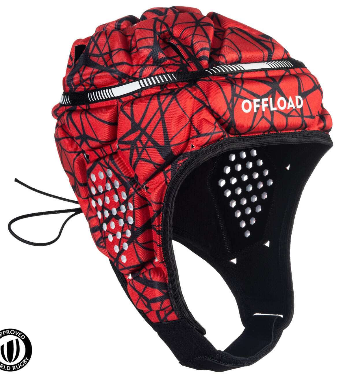Kinder Rugby Kopfschutz - 500 rot