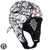 Casque rugby 500  Adulte blanc