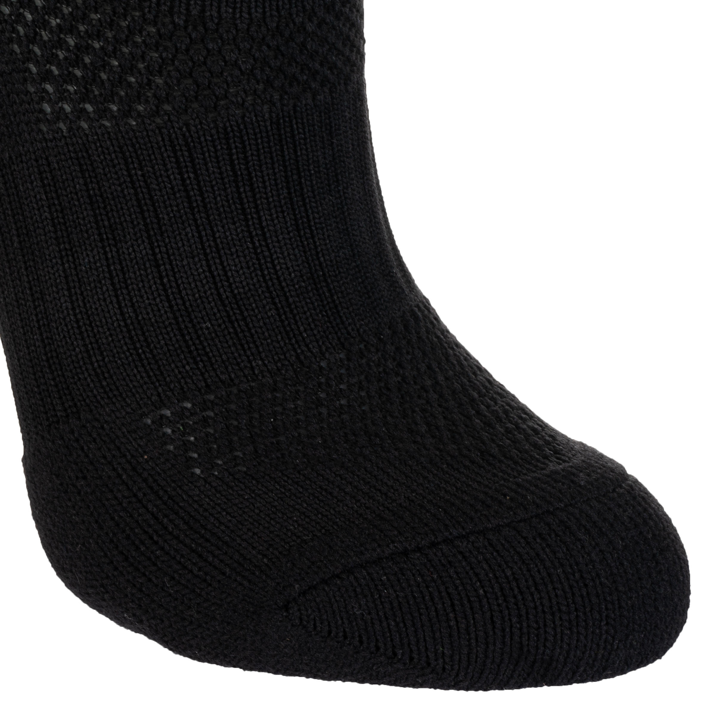 Kids' Knee-Length Rugby Socks R500 - Yellow/Black 4/7