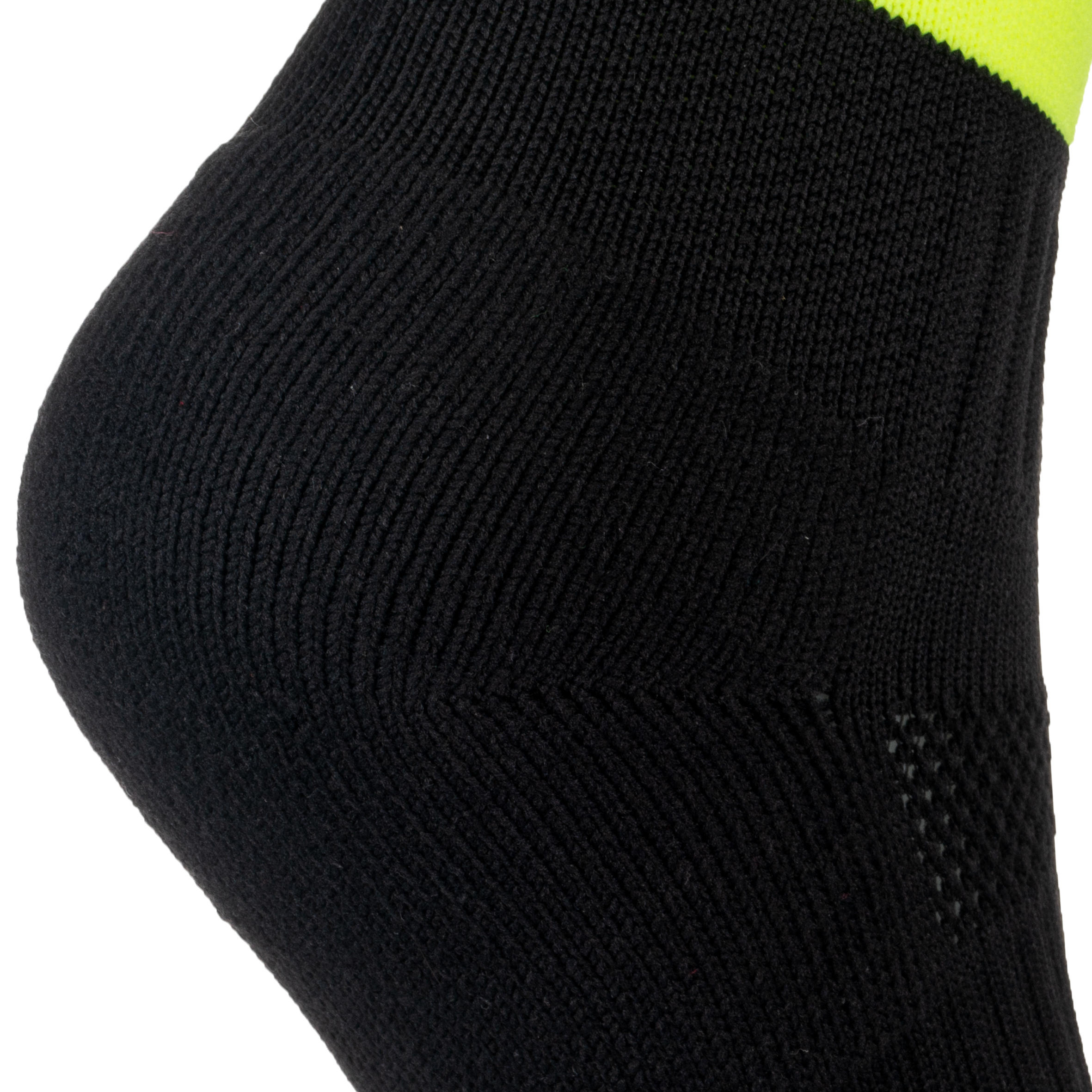 Kids' Knee-Length Rugby Socks R500 - Yellow/Black 3/7